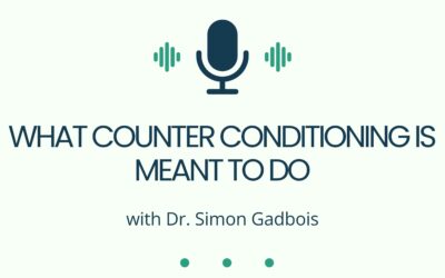 What Counter Conditioning Is Meant to Do